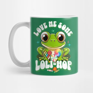 Frog Puns Love Me Some Loli-hop Mug